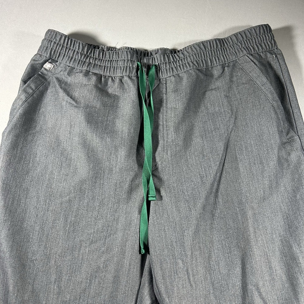 FIGS Men's Technical Collection Scrub Pants Graphite Gray Size L